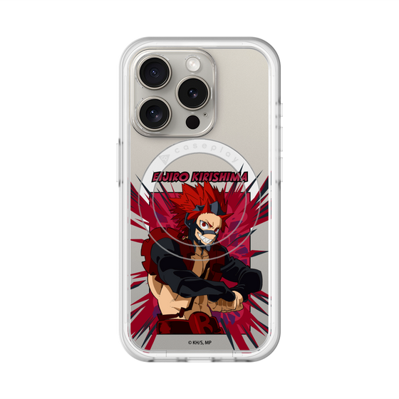 スリムプロテクションプレミアムケース with MagSafe［ 僕のヒーローアカデミア - ポップ - 切島 鋭児郎 ］