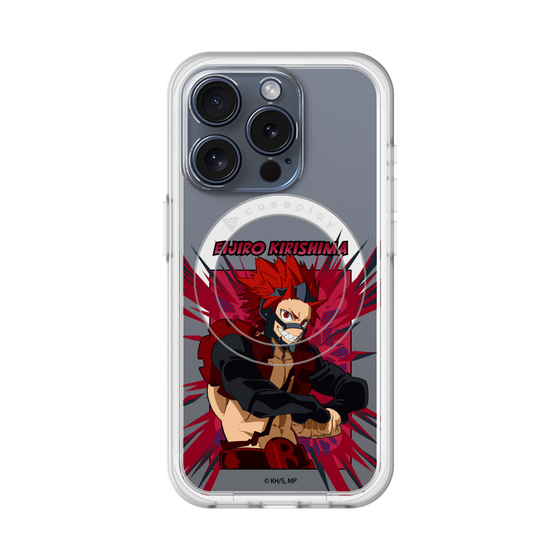 スリムプロテクションプレミアムケース with MagSafe［ 僕のヒーローアカデミア - ポップ - 切島 鋭児郎 ］