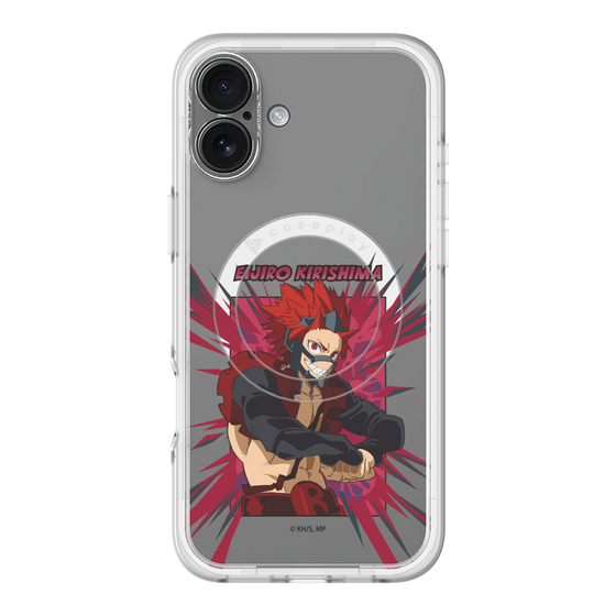 スリムプロテクションプレミアムケース with MagSafe［ 僕のヒーローアカデミア - ポップ - 切島 鋭児郎 ］