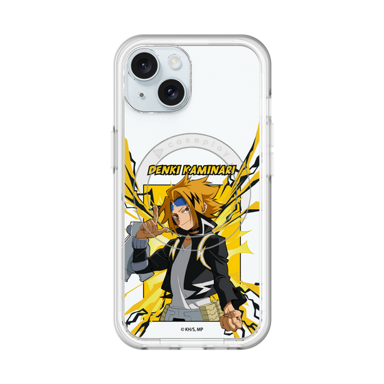 スリムプロテクションプレミアムケース with MagSafe［ 僕のヒーローアカデミア - ポップ - 上鳴 電気 ］