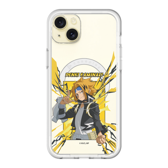 スリムプロテクションプレミアムケース with MagSafe［ 僕のヒーローアカデミア - ポップ - 上鳴 電気 ］