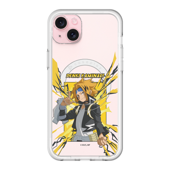 スリムプロテクションプレミアムケース with MagSafe［ 僕のヒーローアカデミア - ポップ - 上鳴 電気 ］