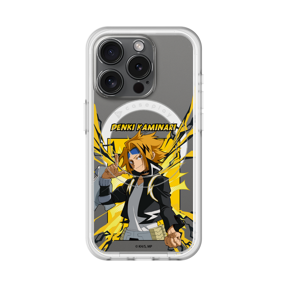 スリムプロテクションプレミアムケース with MagSafe［ 僕のヒーローアカデミア - ポップ - 上鳴 電気 ］