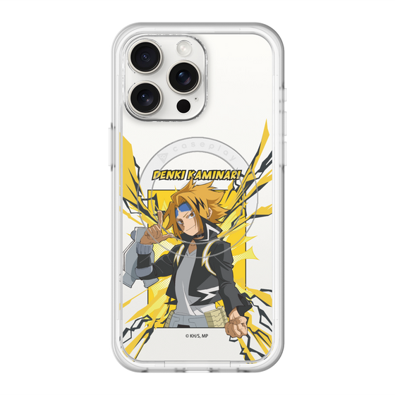 スリムプロテクションプレミアムケース with MagSafe［ 僕のヒーローアカデミア - ポップ - 上鳴 電気 ］