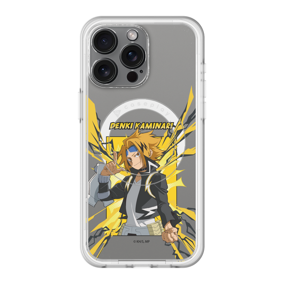 スリムプロテクションプレミアムケース with MagSafe［ 僕のヒーローアカデミア - ポップ - 上鳴 電気 ］