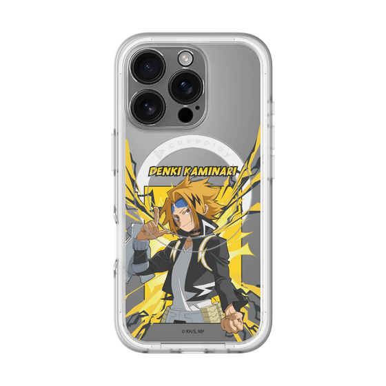 スリムプロテクションプレミアムケース with MagSafe［ 僕のヒーローアカデミア - ポップ - 上鳴 電気 ］