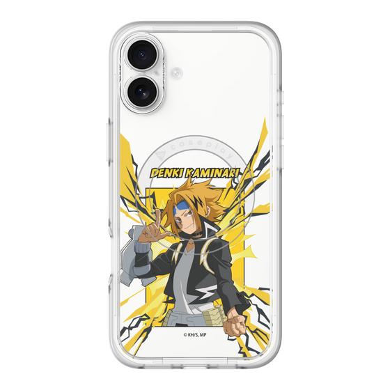 スリムプロテクションプレミアムケース with MagSafe［ 僕のヒーローアカデミア - ポップ - 上鳴 電気 ］