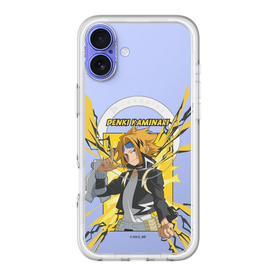 スリムプロテクションプレミアムケース with MagSafe［ 僕のヒーローアカデミア - ポップ - 上鳴 電気 ］