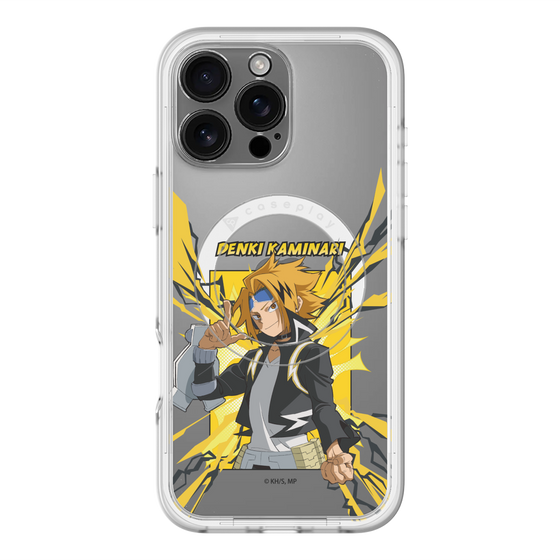 スリムプロテクションプレミアムケース with MagSafe［ 僕のヒーローアカデミア - ポップ - 上鳴 電気 ］