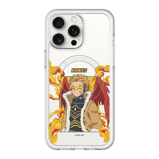 スリムプロテクションプレミアムケース with MagSafe［ 僕のヒーローアカデミア - ポップ - ホークス ］