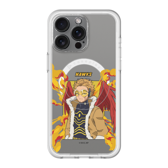 スリムプロテクションプレミアムケース with MagSafe［ 僕のヒーローアカデミア - ポップ - ホークス ］