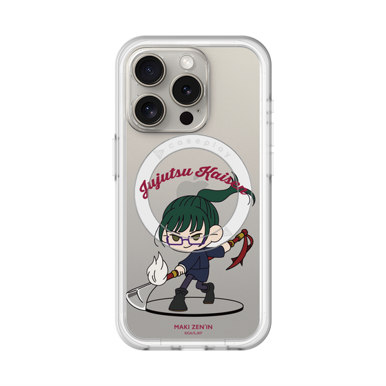 スリムプロテクションプレミアムケース with MagSafe［ 呪術廻戦 - ミニキャラ - 禪院 真希 ］