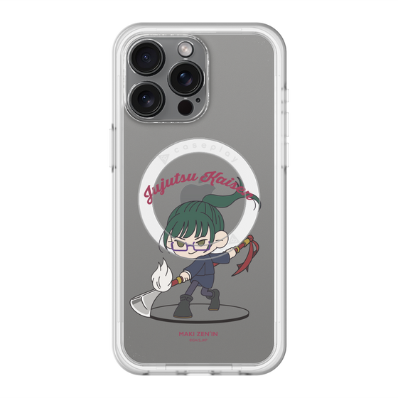 スリムプロテクションプレミアムケース with MagSafe［ 呪術廻戦 - ミニキャラ - 禪院 真希 ］