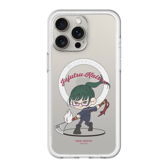 スリムプロテクションプレミアムケース with MagSafe［ 呪術廻戦 - ミニキャラ - 禪院 真希 ］