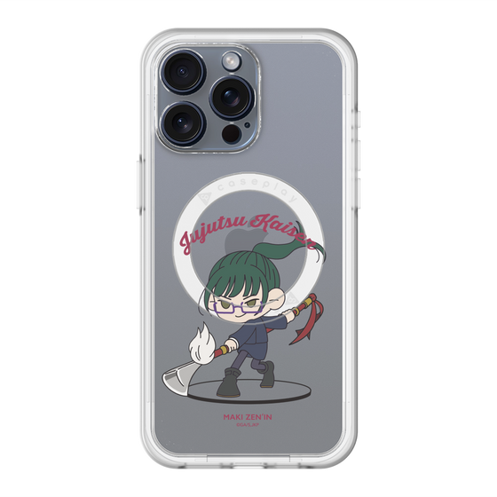 スリムプロテクションプレミアムケース with MagSafe［ 呪術廻戦 - ミニキャラ - 禪院 真希 ］