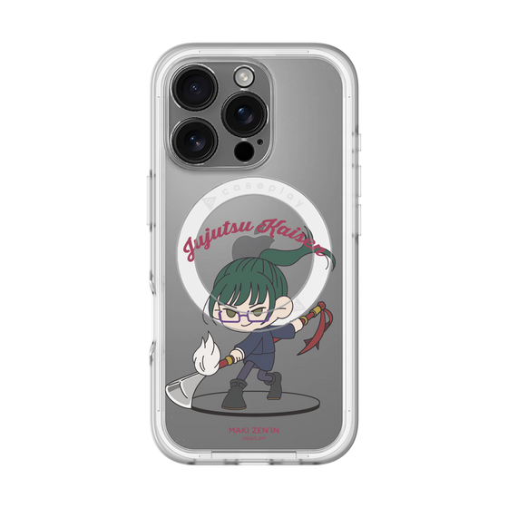 スリムプロテクションプレミアムケース with MagSafe［ 呪術廻戦 - ミニキャラ - 禪院 真希 ］