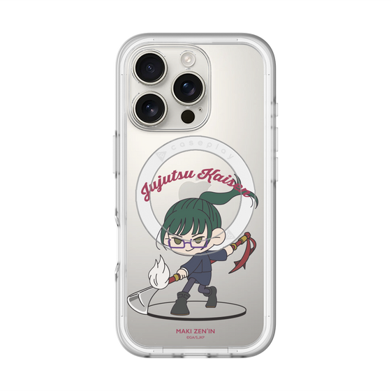 スリムプロテクションプレミアムケース with MagSafe［ 呪術廻戦 - ミニキャラ - 禪院 真希 ］