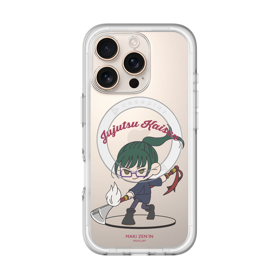 スリムプロテクションプレミアムケース with MagSafe［ 呪術廻戦 - ミニキャラ - 禪院 真希 ］