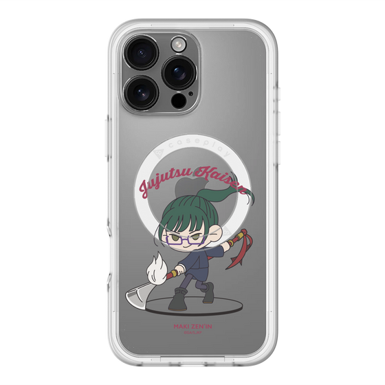 スリムプロテクションプレミアムケース with MagSafe［ 呪術廻戦 - ミニキャラ - 禪院 真希 ］