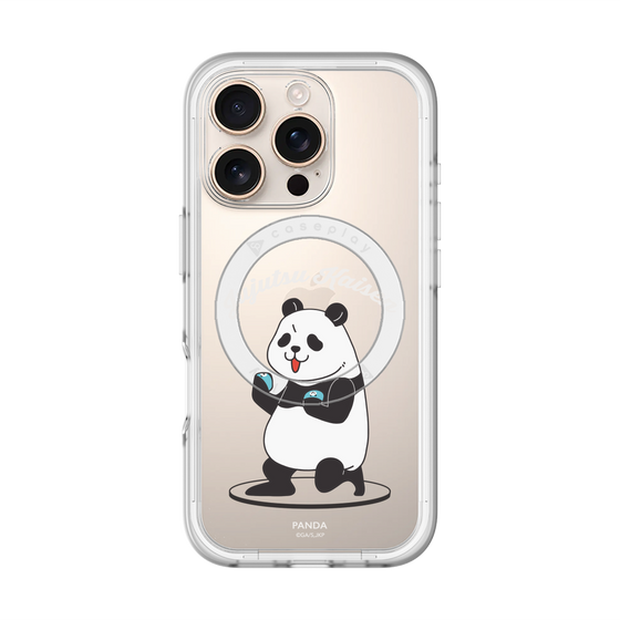 スリムプロテクションプレミアムケース with MagSafe［ 呪術廻戦 - ミニキャラ - パンダ ］