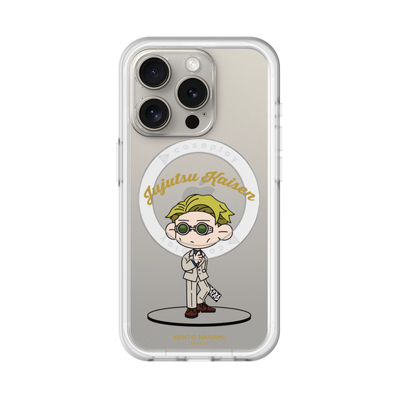 スリムプロテクションプレミアムケース with MagSafe［ 呪術廻戦 - ミニキャラ - 七海 建人 ］