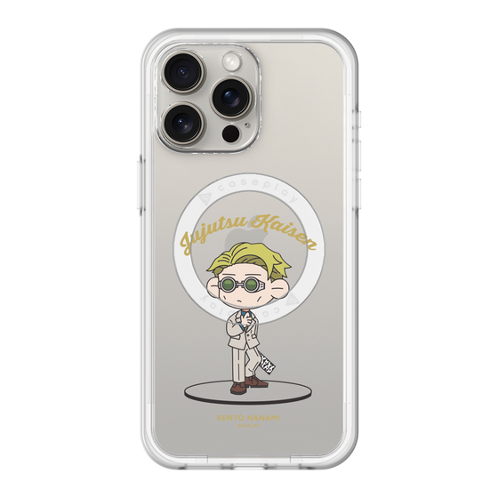スリムプロテクションプレミアムケース with MagSafe［ 呪術廻戦 - ミニキャラ - 七海 建人 ］