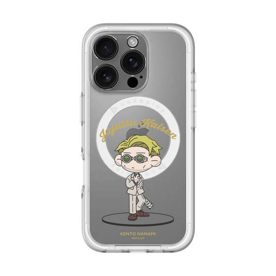 スリムプロテクションプレミアムケース with MagSafe［ 呪術廻戦 - ミニキャラ - 七海 建人 ］