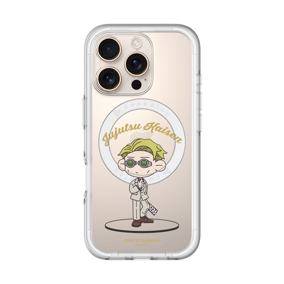 スリムプロテクションプレミアムケース with MagSafe［ 呪術廻戦 - ミニキャラ - 七海 建人 ］