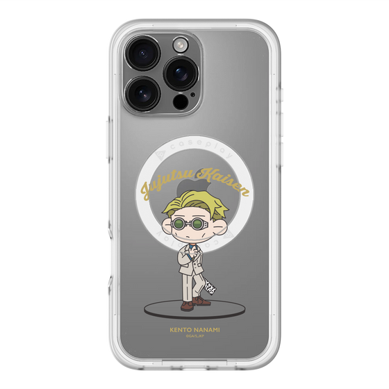 スリムプロテクションプレミアムケース with MagSafe［ 呪術廻戦 - ミニキャラ - 七海 建人 ］