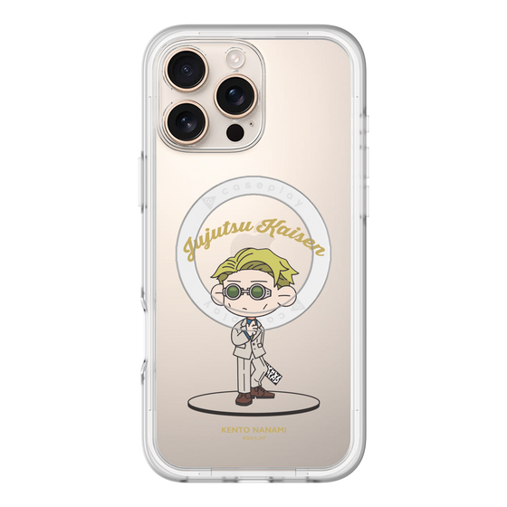 スリムプロテクションプレミアムケース with MagSafe［ 呪術廻戦 - ミニキャラ - 七海 建人 ］