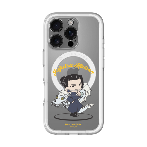 スリムプロテクションプレミアムケース with MagSafe［ 呪術廻戦 - ミニキャラ - 夏油 傑（懐玉・玉折） ］