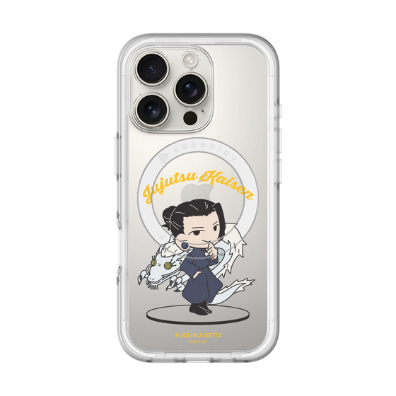 スリムプロテクションプレミアムケース with MagSafe［ 呪術廻戦 - ミニキャラ - 夏油 傑（懐玉・玉折） ］