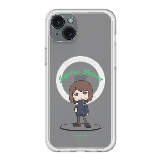 スリムプロテクションプレミアムケース with MagSafe［ 呪術廻戦 - ミニキャラ - 家入 硝子（懐玉・玉折） ］