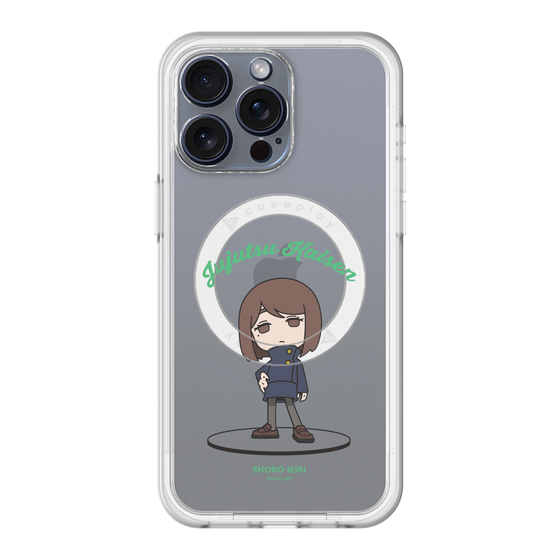 スリムプロテクションプレミアムケース with MagSafe［ 呪術廻戦 - ミニキャラ - 家入 硝子（懐玉・玉折） ］