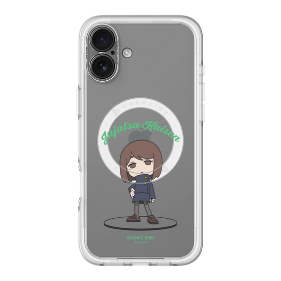 スリムプロテクションプレミアムケース with MagSafe［ 呪術廻戦 - ミニキャラ - 家入 硝子（懐玉・玉折） ］