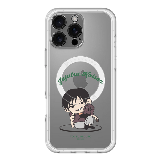 スリムプロテクションプレミアムケース with MagSafe［ 呪術廻戦 - ミニキャラ - 伏黒 甚爾（懐玉・玉折） ］
