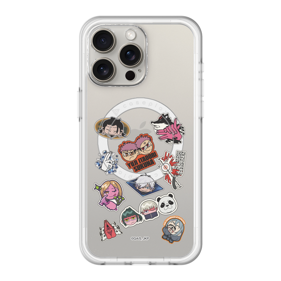 スリムプロテクションプレミアムケース with MagSafe［ 呪術廻戦 - ステッカー ］