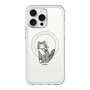 スリムプロテクションプレミアムケース with MagSafe［ オリジナル - CASEPLAYネコ - tabby ］
