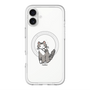 スリムプロテクションプレミアムケース with MagSafe［ オリジナル - CASEPLAYネコ - tabby ］