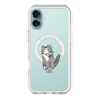 スリムプロテクションプレミアムケース with MagSafe［ オリジナル - CASEPLAYネコ - tabby ］