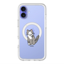 スリムプロテクションプレミアムケース with MagSafe［ オリジナル - CASEPLAYネコ - tabby ］
