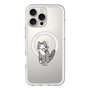 スリムプロテクションプレミアムケース with MagSafe［ オリジナル - CASEPLAYネコ - tabby ］