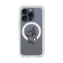 スリムプロテクションプレミアムケース with MagSafe［ オリジナル - CASEPLAYネコ - black ］