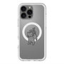 スリムプロテクションプレミアムケース with MagSafe［ オリジナル - CASEPLAYネコ - black ］