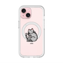 スリムプロテクションプレミアムケース with MagSafe［ オリジナル - CASEPLAYネコ - saba ］