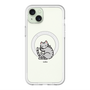 スリムプロテクションプレミアムケース with MagSafe［ オリジナル - CASEPLAYネコ - saba ］