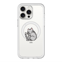 スリムプロテクションプレミアムケース with MagSafe［ オリジナル - CASEPLAYネコ - saba ］