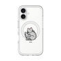 スリムプロテクションプレミアムケース with MagSafe［ オリジナル - CASEPLAYネコ - saba ］