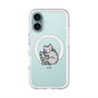 スリムプロテクションプレミアムケース with MagSafe［ オリジナル - CASEPLAYネコ - saba ］