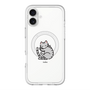 スリムプロテクションプレミアムケース with MagSafe［ オリジナル - CASEPLAYネコ - saba ］